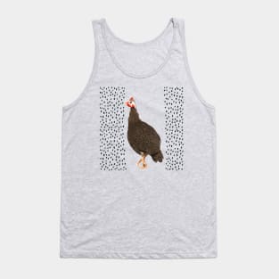 Guinea Fowl Polka Dots Tank Top